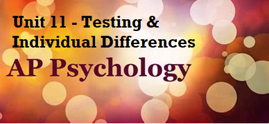 Unit 11 Testing, Individual Differences - LearnSocialStudies